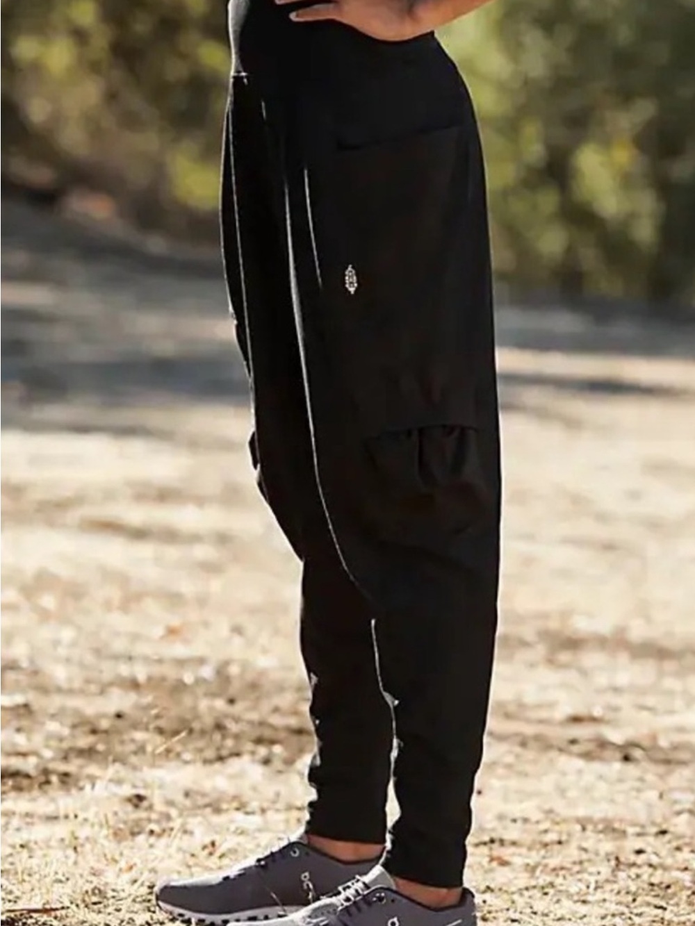 FP Movement by Free People Black Track Jogger Pants